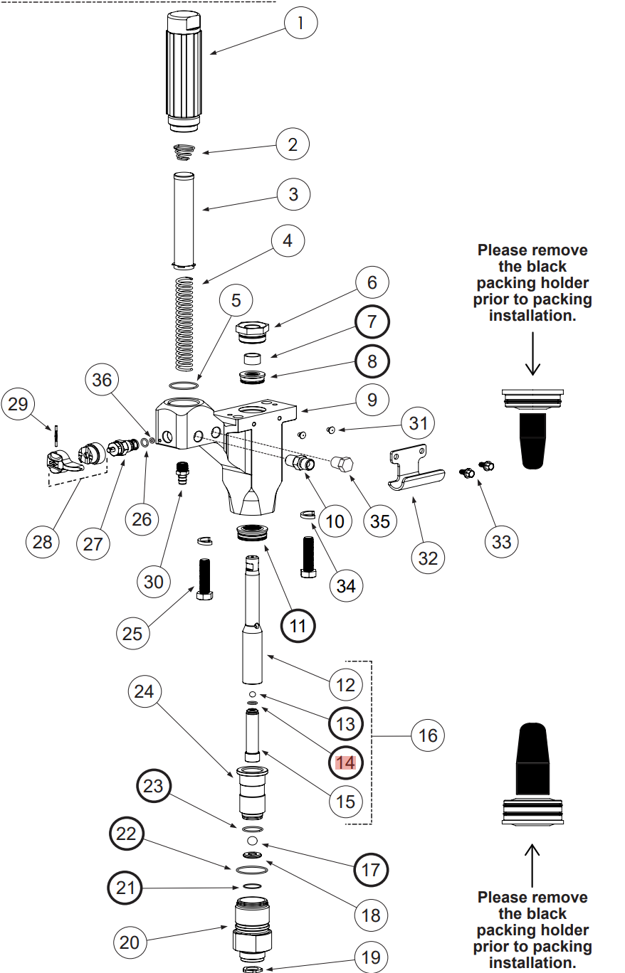 TriTech O-Ring – Ersatzteil