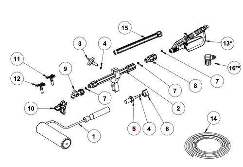 TriTech Adapter für Rollergriff – Ersatzteil