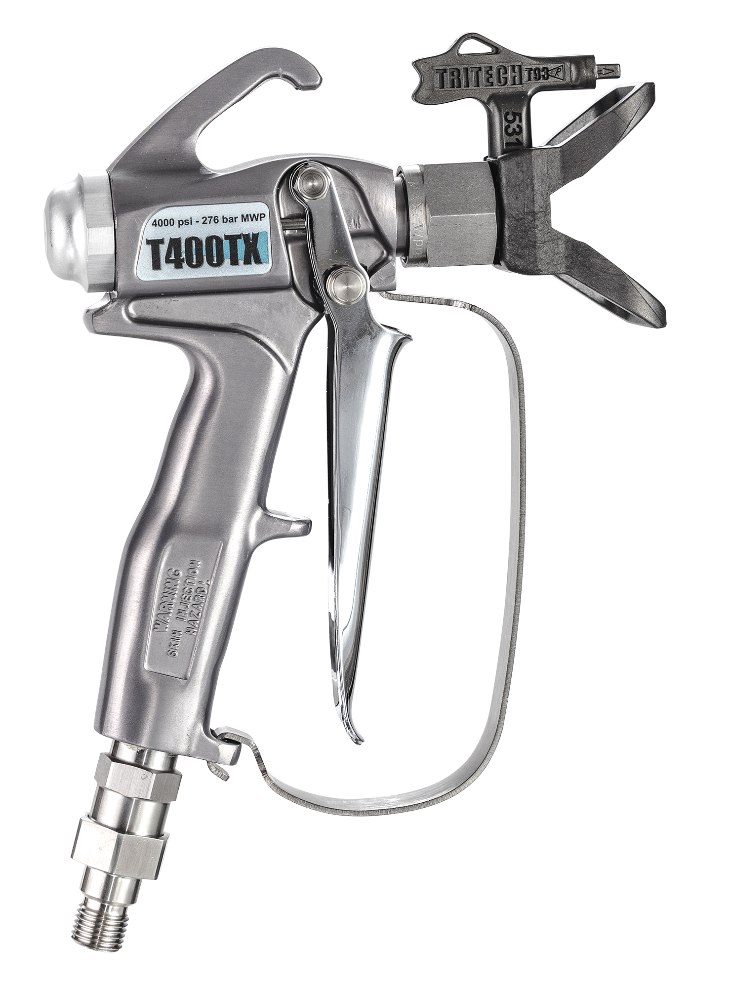 tritech t400tx 4f 1 4nps komplett airless spritzpistole